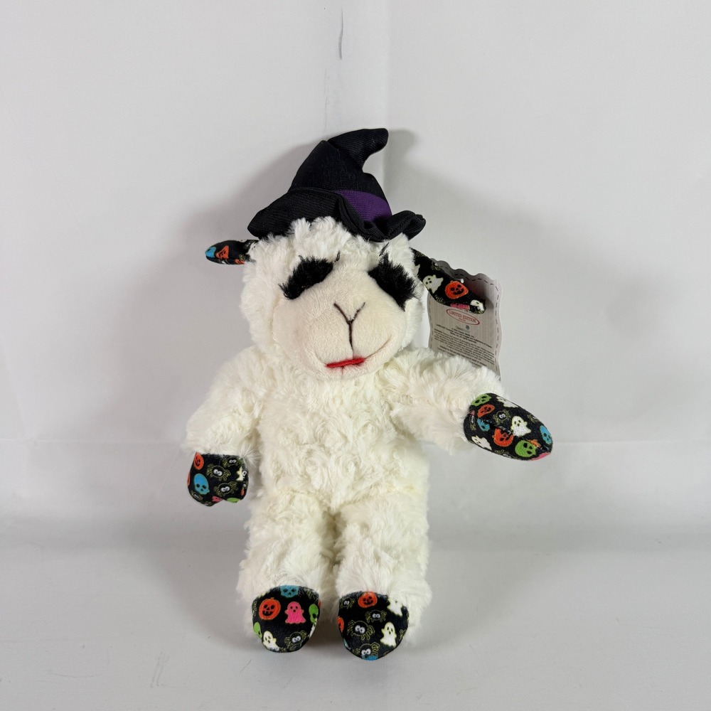 Multipet Lamb Chop Halloween Witch Plush Dog Toy Limited Edition 10.5 Inch NWT